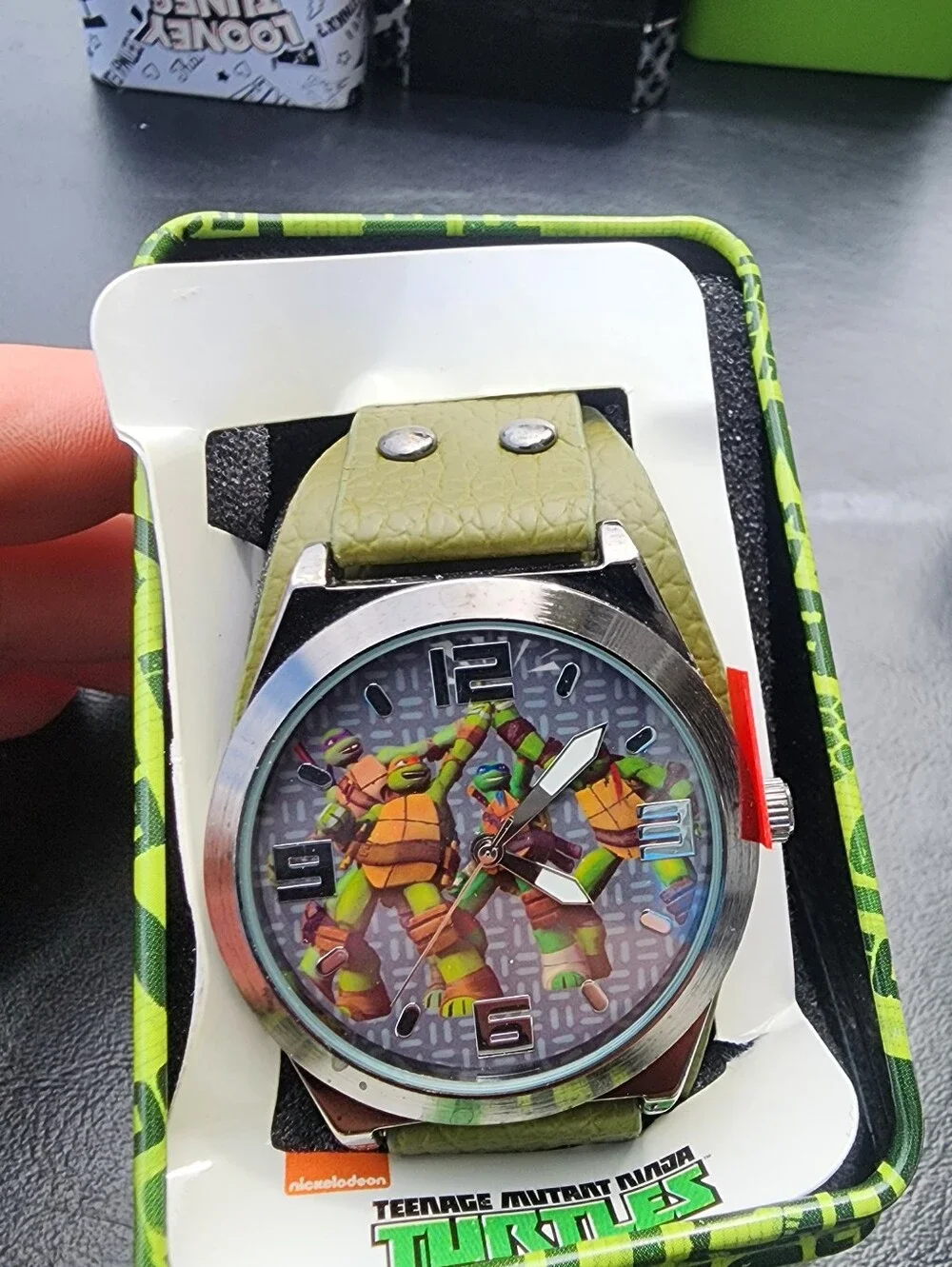 Teenage Mutant Ninja Turtles Wristwatch - Green Strap